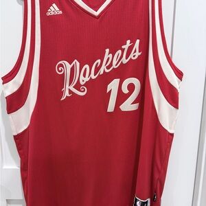 Adidas Rockets Jersey in Red and White